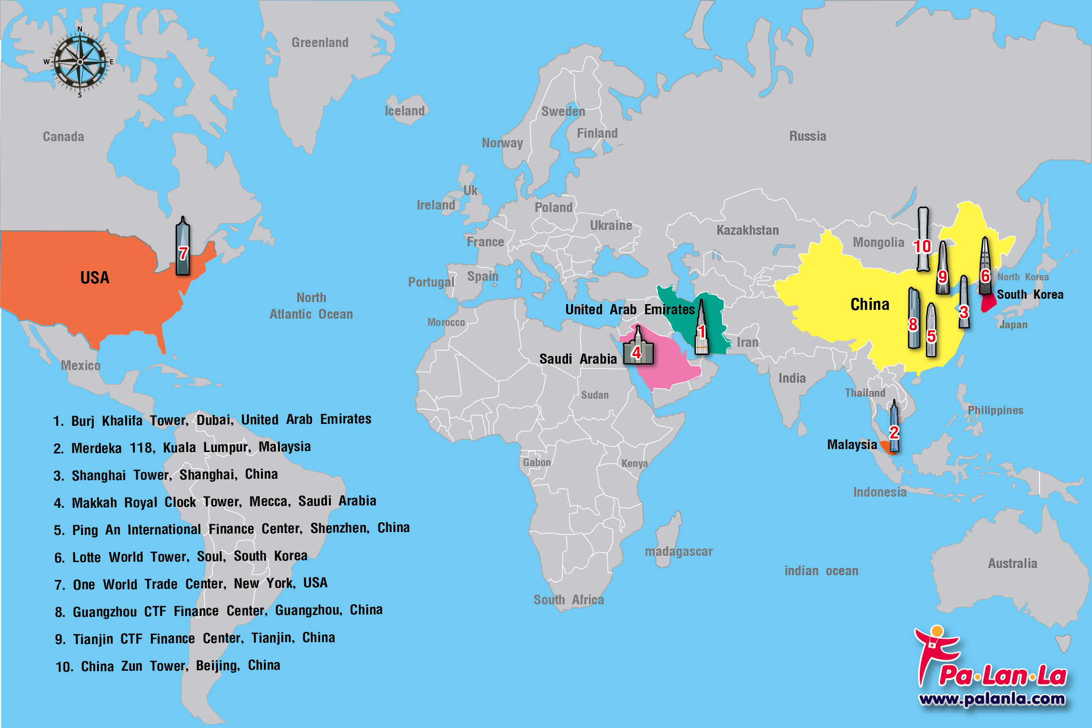 Top 10 Tallest Skyscrapers in the World